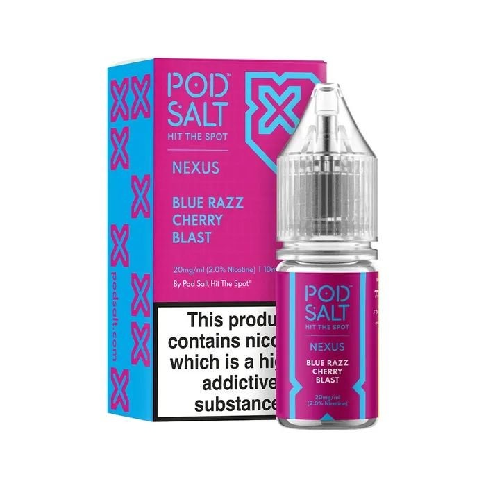 POD SALT Blue Razz Cherry Blast – 2%