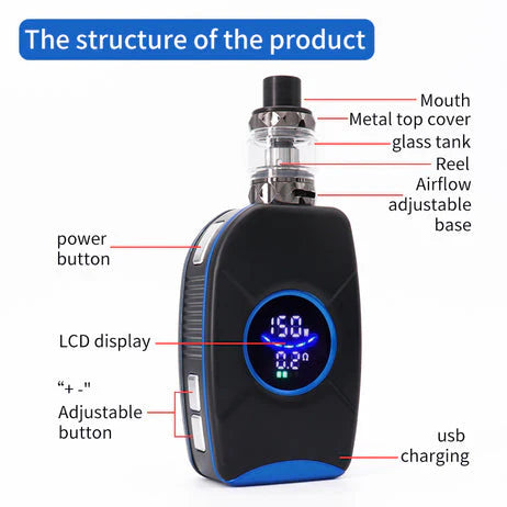 CROCODILE 150 WATTS MOD KIT VAPE
