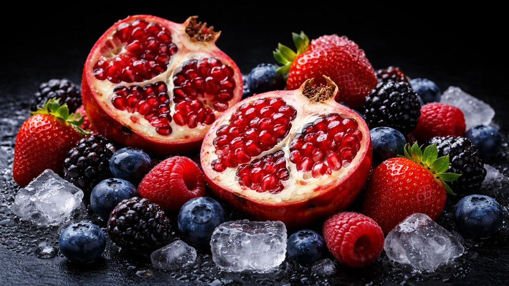 VGOD Mix Iced Berry Pomegranate SaltNic E-Liquid | Fruity Menthol Vape