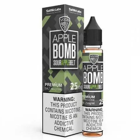 VGOD Apple Bomb Iced Nicotine Salt 25mg & 50mg – Crisp Apple Menthol Vape Juice