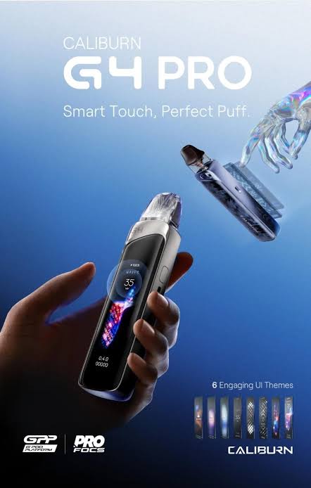 Caliburn G4 Pro Pod System Kit by UWELL- 1800mAh