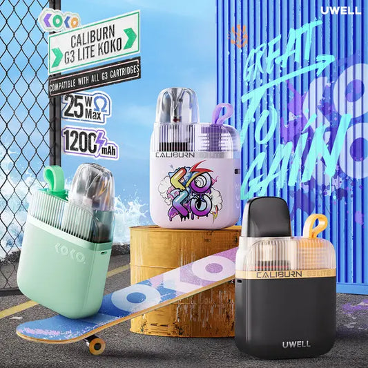CALIBURN G3 LITE KOKO BY UWELL-25w Kit-1200mAH