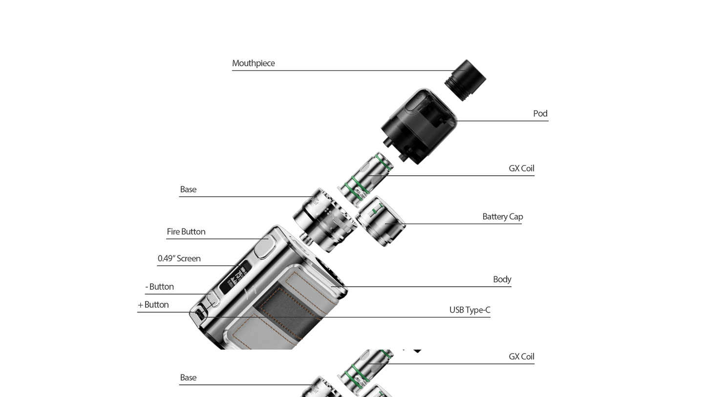 Eleaf istick pico le 75watts orignal mod kit india