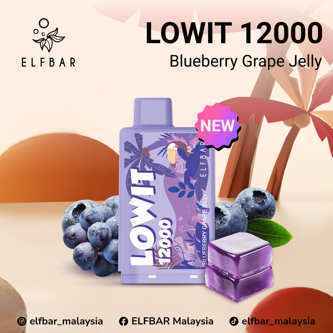 ELF BAR LOWIT 12000 PUFFS