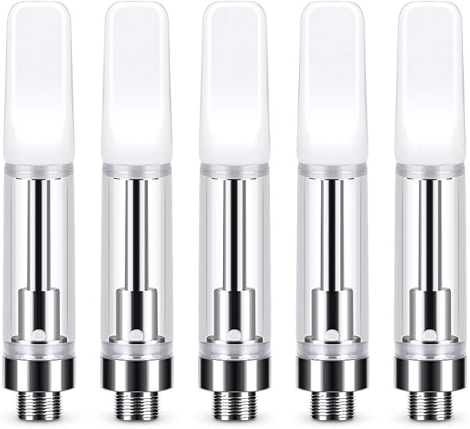 CBD Oil THC Compatible 510 Thread |Refillable cbd Vaping Ceramic Coil Cartridge