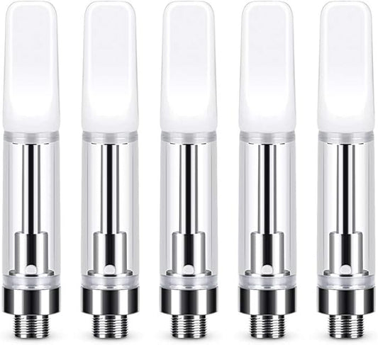 CBD Oil THC Compatible 510 Thread |Refillable cbd Vaping Ceramic Coil Cartridge