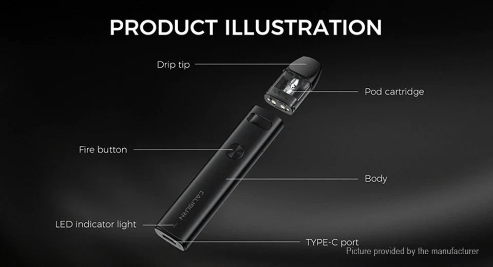 Uwell Caliburn A2S Orignal kit 15W Pod System