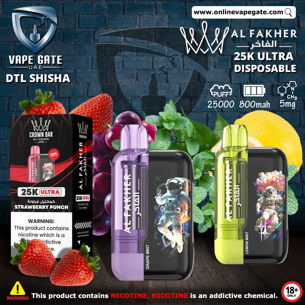 Al Fakher 25K Ultra 25000 Puffs Disposable Vape