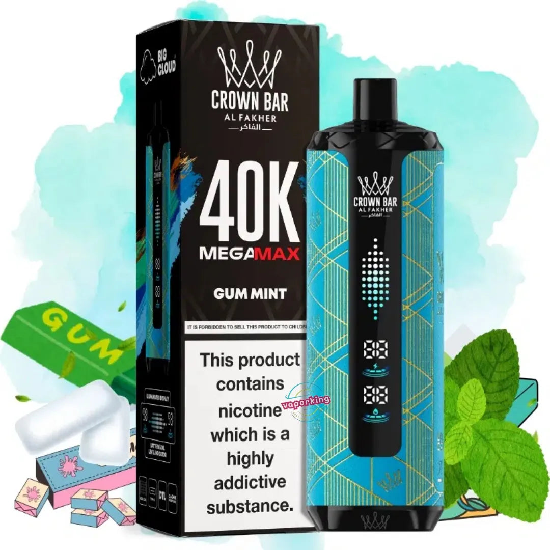 Al Fakher Mega Max 40000 Puffs Disposable ORIGNAL  INDIA