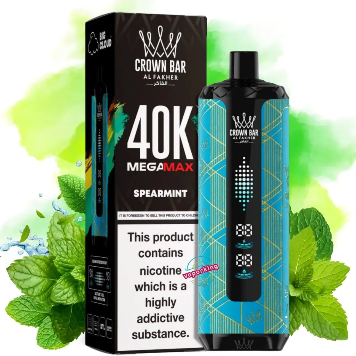 Al Fakher Mega Max 40000 Puffs Disposable ORIGNAL  INDIA