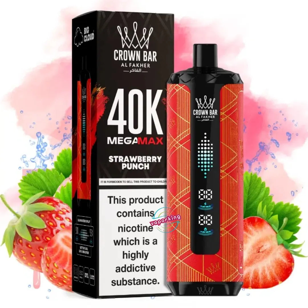 Al Fakher Mega Max 40000 Puffs Disposable ORIGNAL  INDIA