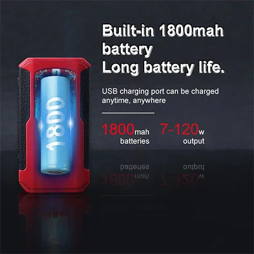 E8 120W Kits Vape 1800mah 2.5ml Atomizer OLED Screen