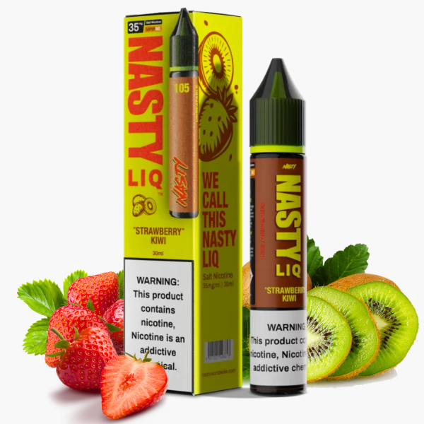 Nasty Strawberry Kiwi 30ml 50mg Nic Salt Vape Juice | Smooth Series