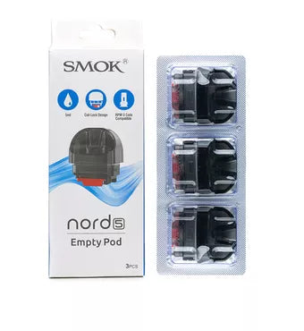 SMOK Nord 5 Empty Pod Cartridge 5ml (3pcs/pack)