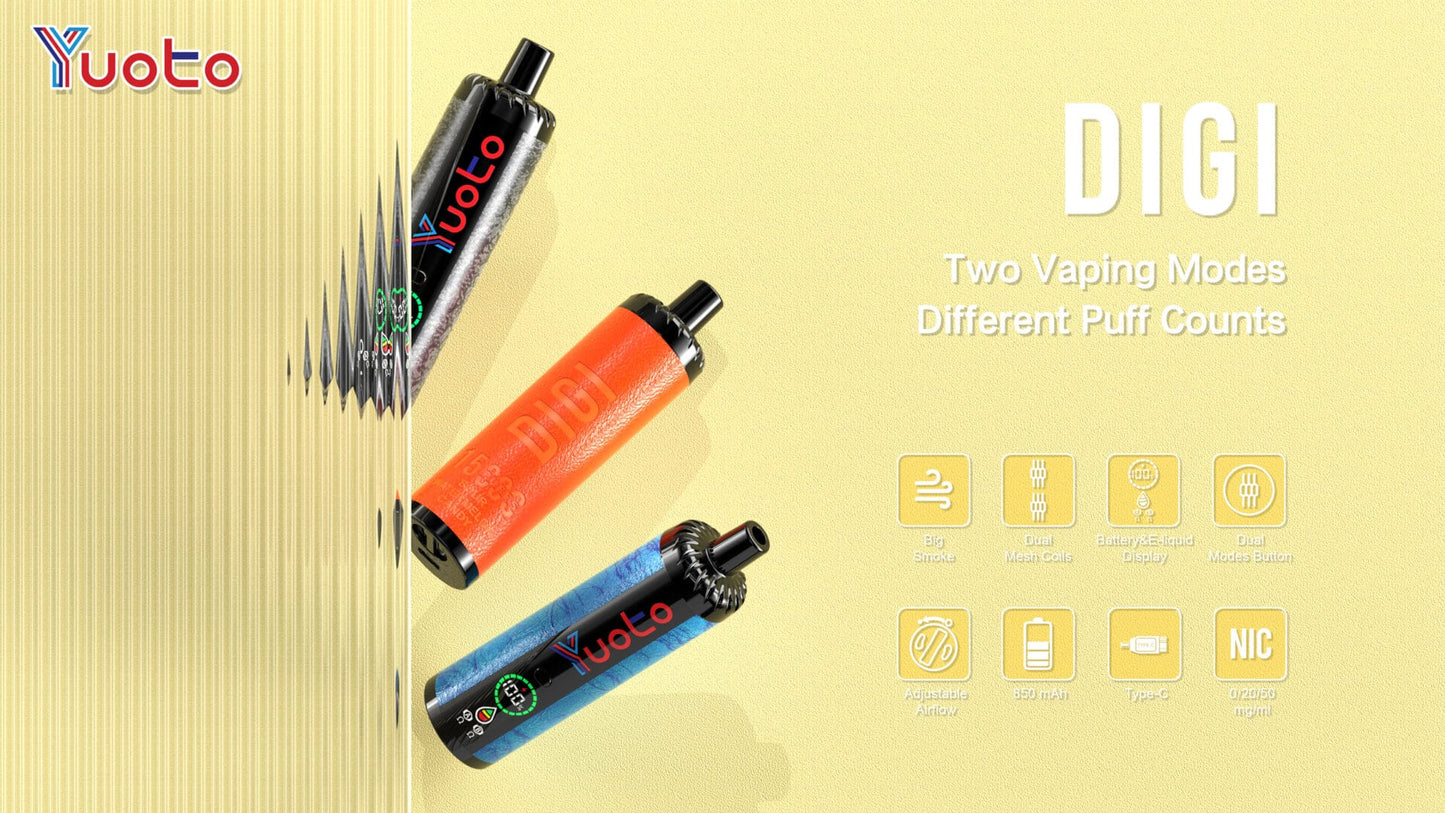 YUOTO DIGI 15000 DISPOSSABLE 