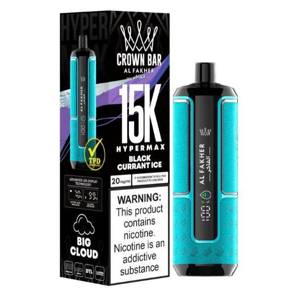 Al Fakher Crown Bar Hypermax 15K Disposable Vape