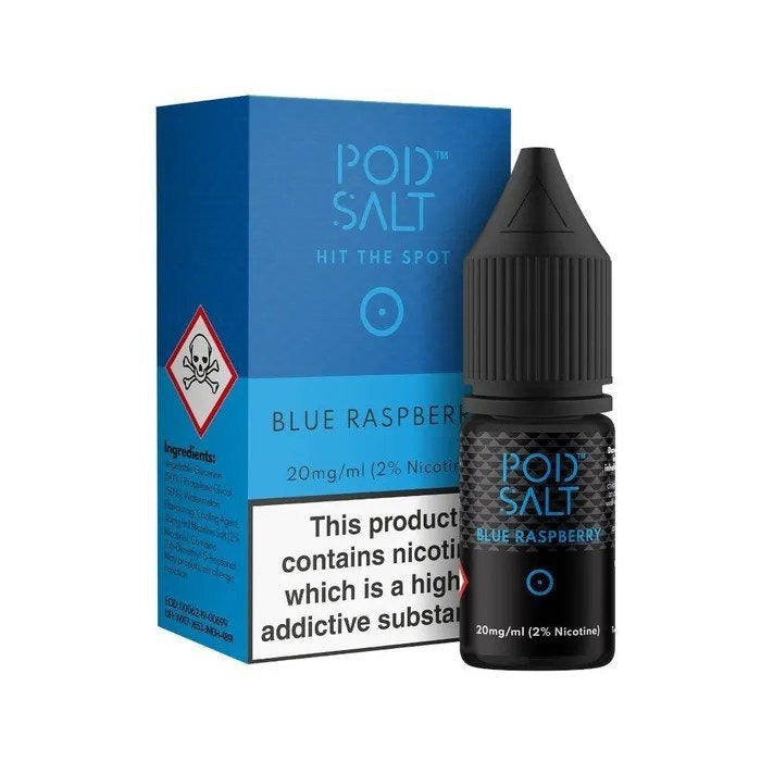 POD SALT BLUE RASPBERRY – 2% NIC SALT 20MG