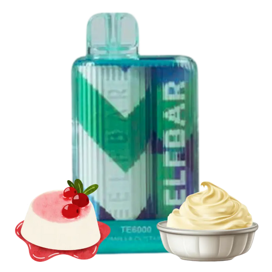 ELFBAR TE6000 Vanilla Custard Disposable Vape 6000Puff