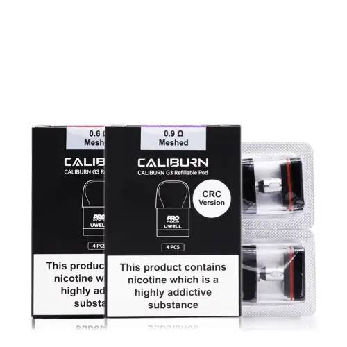 Caliburn G3 Original pods 0.9