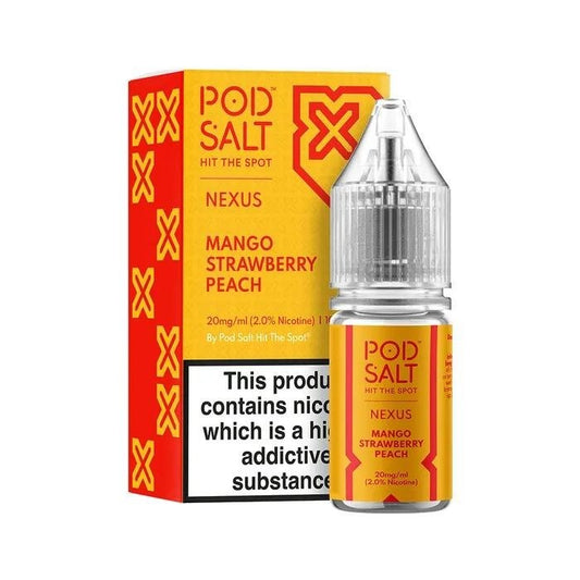POD SALT Mango Strawberry Peach – 2% NIC SALT 20MG