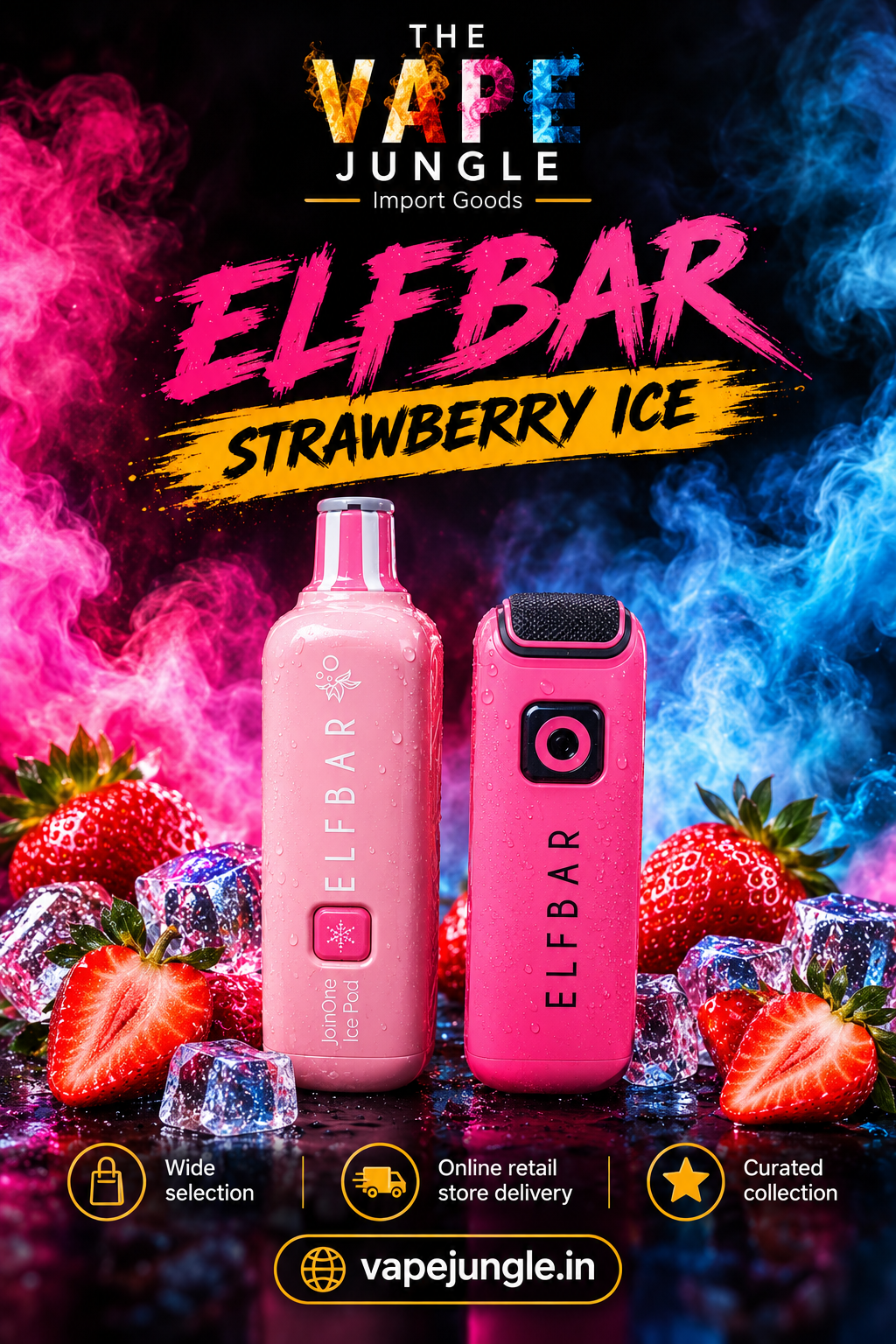 ELFBAR 25K JOINONE KIT STRAWBERRY ICE