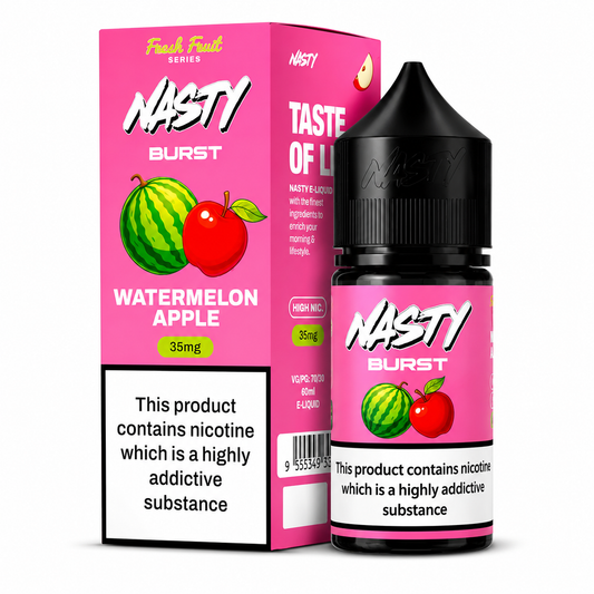 Nasty Burst Watermelon Apple Nic Salt 30ML |  50mg