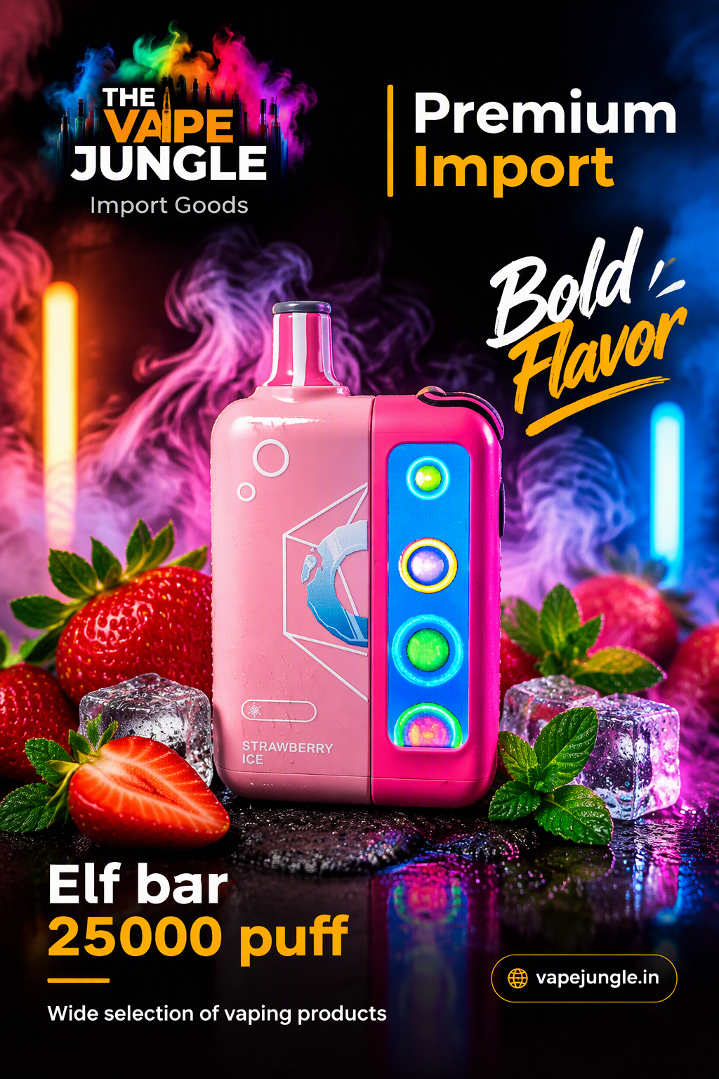 ELFBAR 25K JOINONE KIT STRAWBERRY ICE