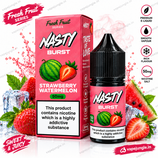 Nasty Burst Strawberry Watermelon 35 mg – 50mg Nicotine Salt