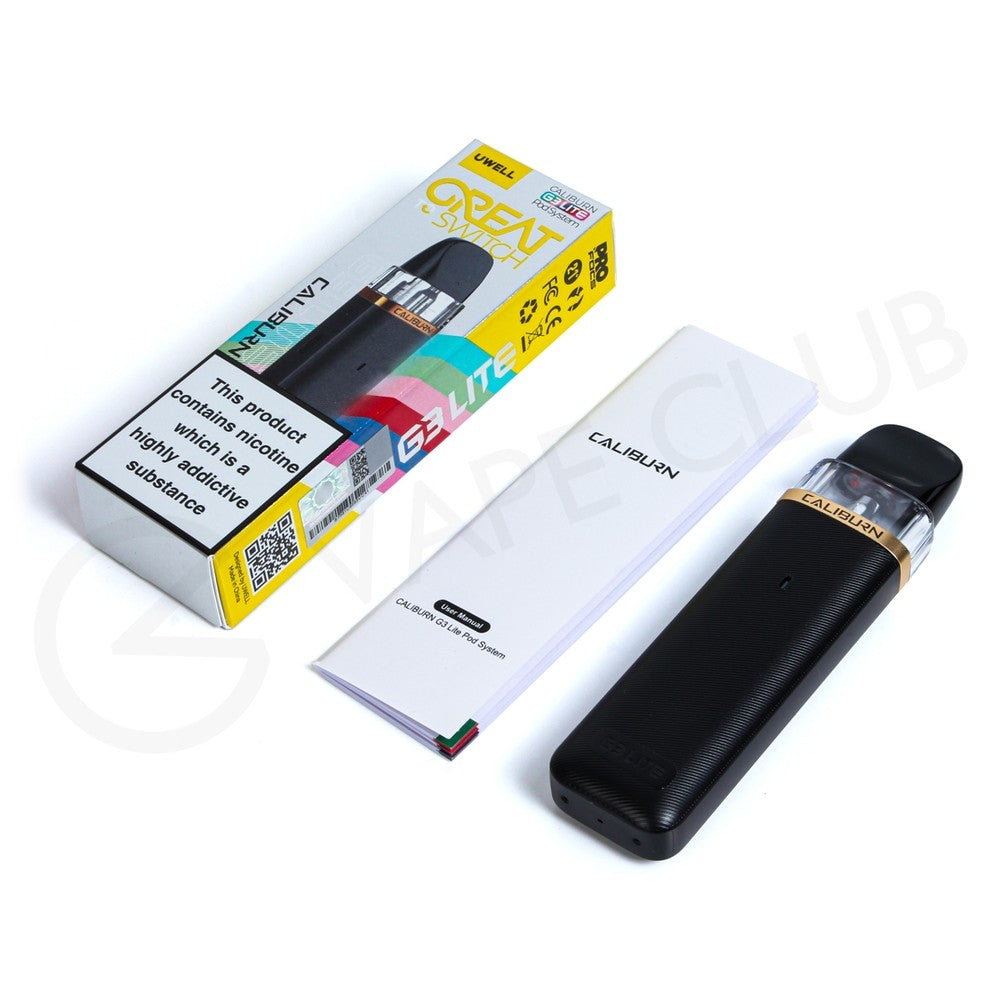 Uwell Caliburn G3 Lite Pod System Kit 1200mAh 2.5ml