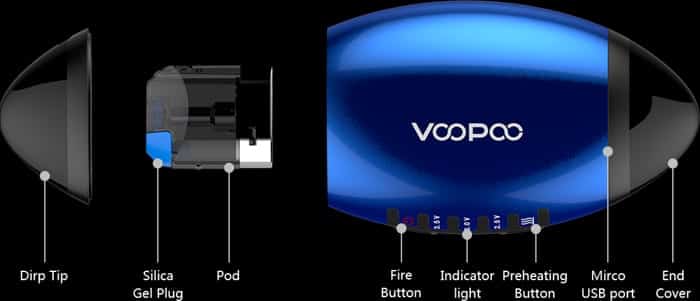 VooPoo VFL 10W Vape Pod System INDIA